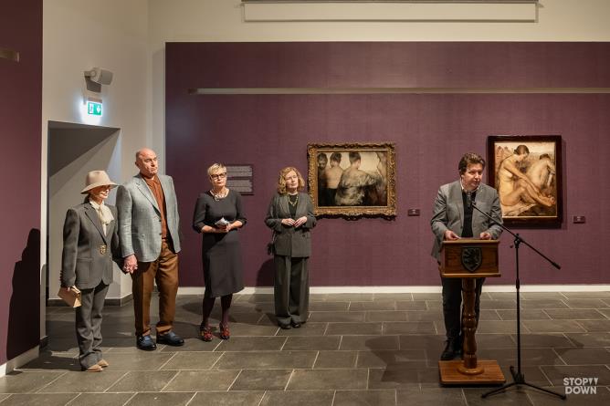 Museo Archeologico Regionale di Aosta, 27 febbraio 2026. Discorso dell'Assessore Erik Lavevaz all'inaugurazione della mostra "Tra luce e Grazia".