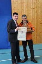 La premiazione del Capo Squadra Donato Avoyer