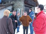 Partecipanti alla visita di studio sul territorio di Chamois