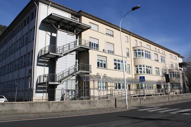 La «Maternità» bâtiment inauguré en 1934