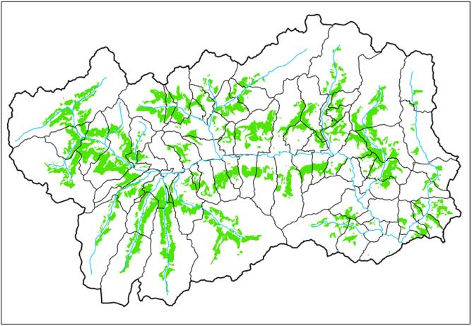 Foreste comunali e consorterie dotate di piano di assestamento dei beni silvo-pastorali