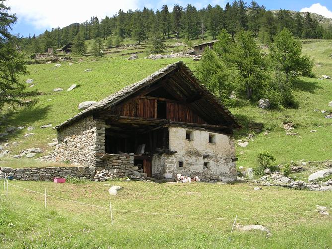 Issime, hameau de Gradunrp. Mayen.