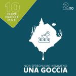 Lo sai che bagnando un giardino di 50mq si possono usare fino a 250 litri di acqua?  Non usare acqua potabile per bagnare le piante; se puoi raccogli l’acqua piovana.  