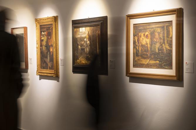 Aosta, Museo Archeologico Regionale. Venerdì 18 febbraio 2025, inaugurazione della mostra "Italo Mus. Fedele cronista del suo tempo".