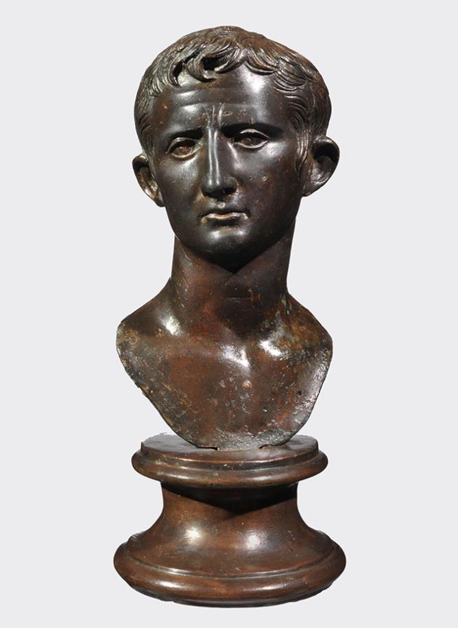 Ritratto di Augusto © Museo Archeologico Nazionale di Napoli. Foto di Luigi Spina