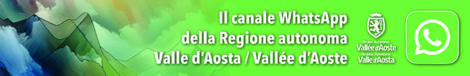 Registrati sul nuovo canale WhatsApp Regione autonoma Valle d'Aosta